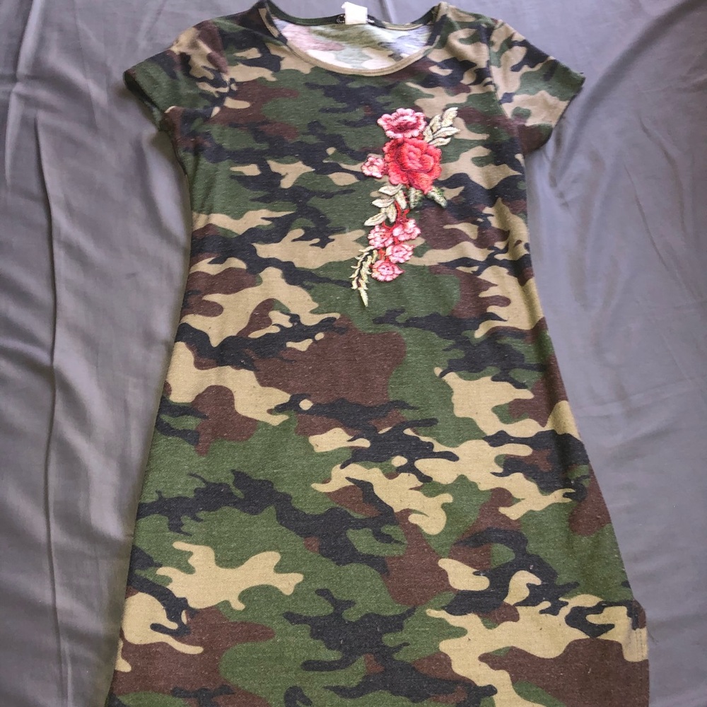 Camp mini dress.